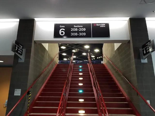 Bank OZK Arena - Interior & Wayfinding by Seiz Sign Company