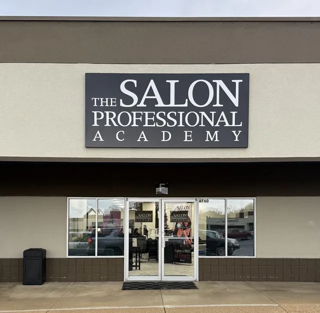 Dimensional letters installed for The Salon Professional Academy by Seiz Sign Company