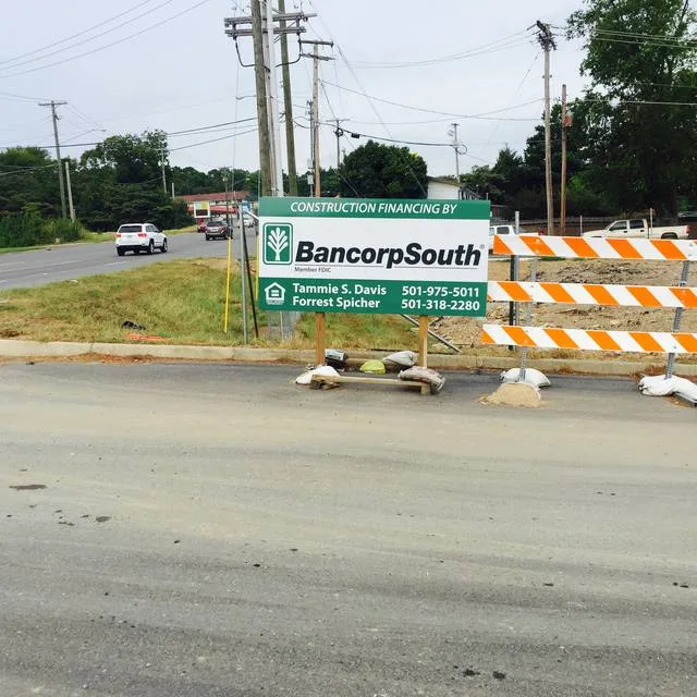 Printed Construction Sign - Banners & Site Signs by Seiz Sign Company