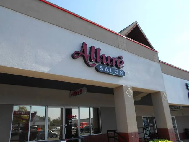 Allure Salon - Channel Letters by Seiz Sign Company