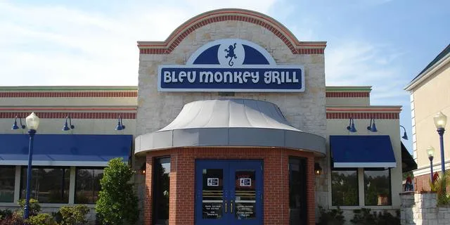 Blue Monkey Grill - Channel Letters by Seiz Sign Company