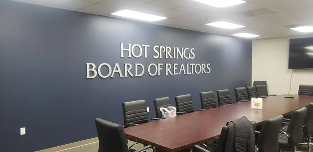 Conferene Room HS Board Realtors - Dimensional Letters by Seiz Sign Company