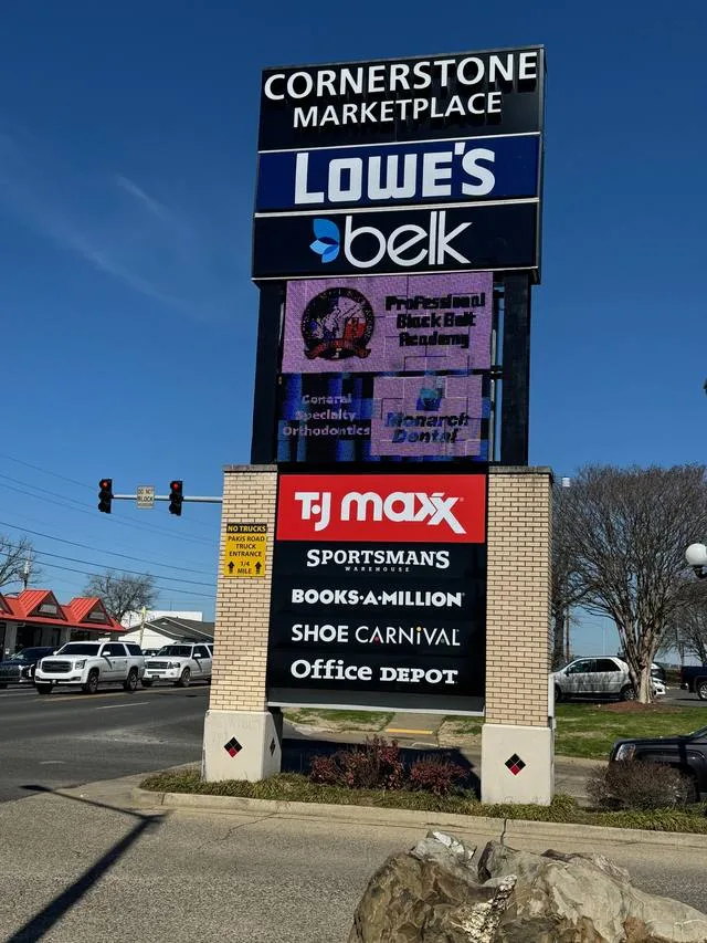 Cornerstone - Pole & Pylon Signs by Seiz Sign Company