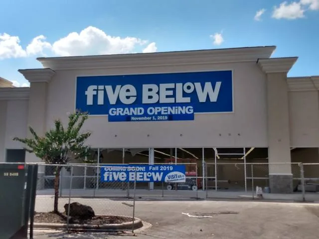 Five Below - Channel Letters by Seiz Sign Company