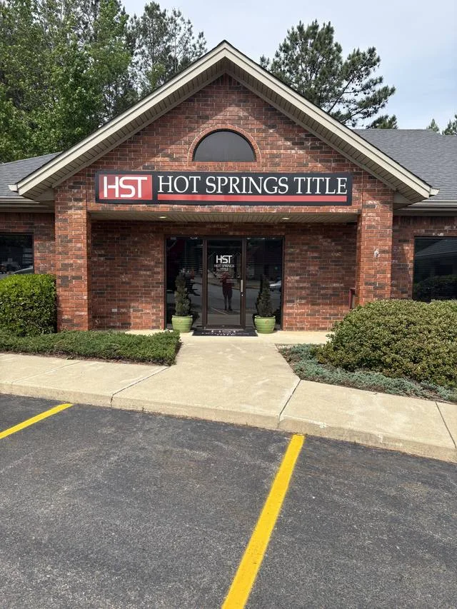 Hot Springs Title - Wall Signs by Seiz Sign Company