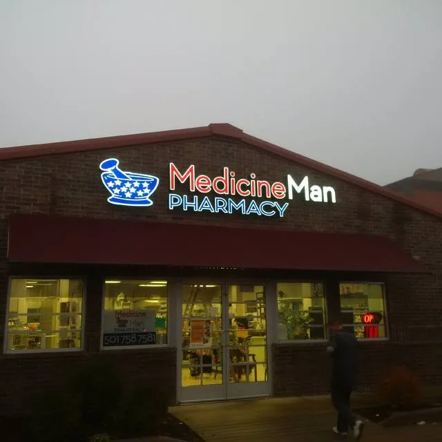 Medicine Man - Channel Letters by Seiz Sign Company