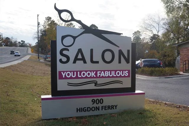 Salon - Monument Signs by Seiz Sign Company