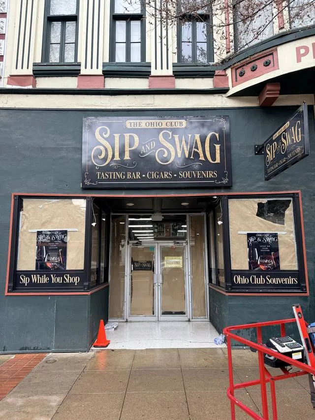 Sip & Swag - Wall Signs by Seiz Sign Company