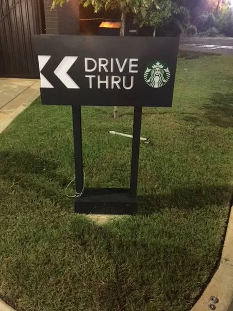 Starbucks - Interior & Wayfinding by Seiz Sign Company